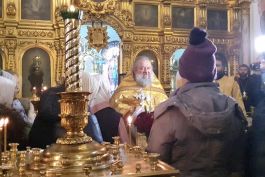 Поздравление настоятеля