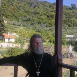 Монастырь Дохиар, Гора Афон Поездка отца Виктора на Афон. Апрель 2013