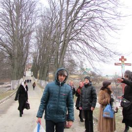 Пора в обратный путь, в лавру! Паломническая поездка в Почаевскую лавру на Новый 2017 год