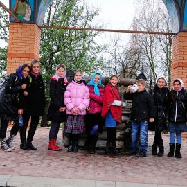 Глинская пустынь. Ученики Воскресной школы Паломничество в Глинскую пустынь. Фоторепортаж Алексея