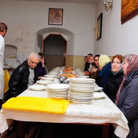 Глинская пустынь. Трапезная Паломничество в Глинскую пустынь. Фоторепортаж Алексея