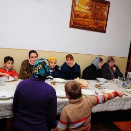 Глинская пустынь. Трапезная Паломничество в Глинскую пустынь. Фоторепортаж Алексея
