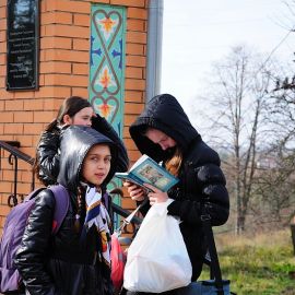 Глинская пустынь, ученики Воскресной школы Паломничество в Глинскую пустынь. Фоторепортаж Алексея