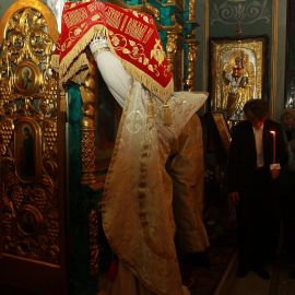 Пасхальная утреня. (Пасха, 15 апреля 2012 г., храм Рождества Иоанна Крестителя, г. Харьков) Пасха 15.04.2012. Храм Рождества Иоанна Крестителя