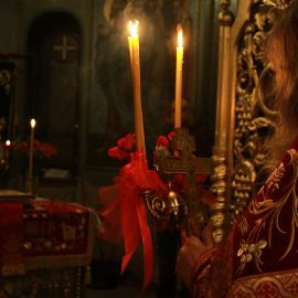 Пасха, 15 апреля 2012 г., храм Рождества Иоанна Крестителя, г. Харьков Пасха 15.04.2012. Храм Рождества Иоанна Крестителя