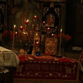 Пасхальная утреня, 15 апреля 2012 г., храм Рождества Иоанна Крестителя, г. Харьков Пасха 15.04.2012. Храм Рождества Иоанна Крестителя