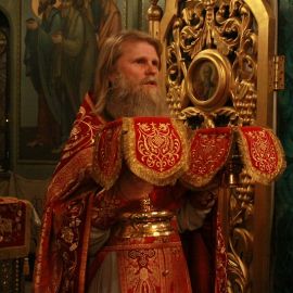 Протоиерей Виктор Гузенко (Пасха, 15 апреля 2012 г., храм Рождества Иоанна Крестителя, г. Харьков) Пасха 15.04.2012. Храм Рождества Иоанна Крестителя