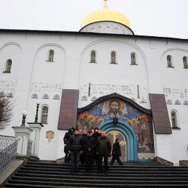 Троицкий собор Почаевской лавры Паломническая поездка в Почаевскую лавру 30.12.2013 - 02.01.2014