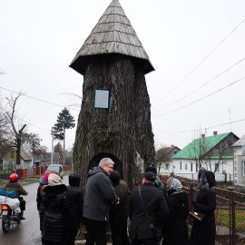 Часовня в дереве, Почаев Паломническая поездка в Почаевскую лавру 30.12.2013 - 02.01.2014