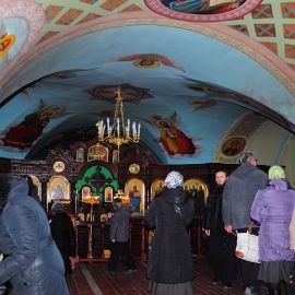 Церковь прп. Серафима Саровского, Свято-Духов скит Паломническая поездка в Почаевскую лавру 30.12.2013 - 02.01.2014