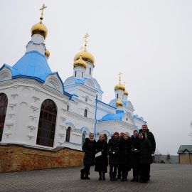 Паломники готовы отправиться в обратный путь Паломническая поездка в Почаевскую лавру 30.12.2013 - 02.01.2014