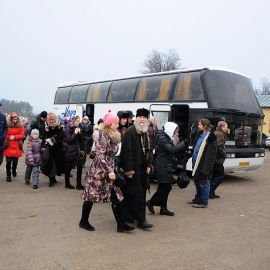 По дороге в Харьков - две традиционные остановки Паломническая поездка в Почаевскую лавру 30.12.2013 - 02.01.2014