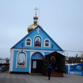 Церковь святой Анны, с. Онишковцы Паломническая поездка в Почаевскую лавру 30.12.2013 - 02.01.2014