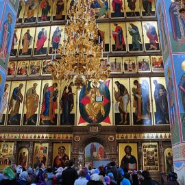 Свято-Успенский собор, Свято-Успенская Николо-Васильевская обитель. Внутреннее убранство Паломническая поездка в Свято-Успенскую Николо-Васильевскую обитель. 26-27 октября 2013