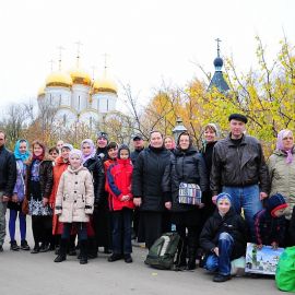 Паломники в Свято-Успенской Николо-Васильевской обители Паломническая поездка в Свято-Успенскую Николо-Васильевскую обитель. 26-27 октября 2013