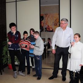 Сольное чтение стихов Празднование Рождества Христова, 7.01.2014 г.