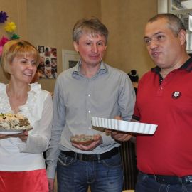 Жюри выбрало трех победителей Пасха и презентация книги проповедей отца Виктора. 21.04.2014 г.