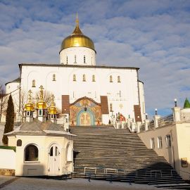Троицкий собор, Свято-Успенская Почаевская лавра Паломничество. Почаев 30.12.2014 - 03.01.2015 г.