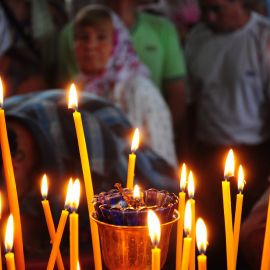 Неудивительно, что на престольный праздник в храм Озерянской иконы Божьей Матери, что в селе Озеряны, съезжаются паломники из соседних областей, а иногда и стран Праздник Озерянской иконы Божьей Матери. 29.06.2015 г.