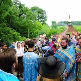 Крестный ход Праздник Озерянской иконы Божьей Матери. 29.06.2015 г.