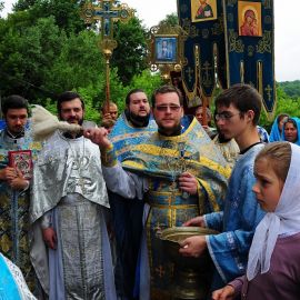 Крестный ход Праздник Озерянской иконы Божьей Матери. 29.06.2015 г.
