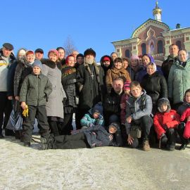 Первая остановка - Свято-Духов скит Паломническая поездка в Почаев. 30.12.2015-03.01.2016 г.