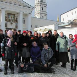 Спаси Господи отца Виктора за поездку, дай Бог, не последнюю! Паломническая поездка в Почаев. 30.12.2015-03.01.2016 г.