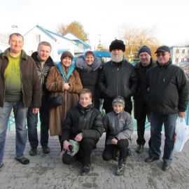 Спаси Господи батюшку Виктора за поездку! Паломническая поездка в Почаевскую лавру на Новый 2017 год