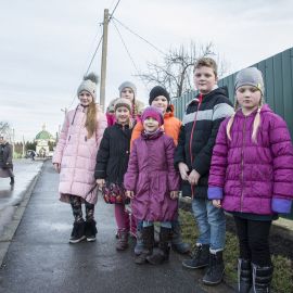 Еще одна часть харьковской группы только выдвинулась в скит Паломническая поездка в Почаевскую лавру. 30.12.2017 - 03.01.2018 г.