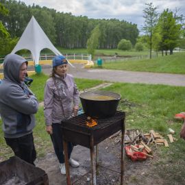 Ревизия кулинаров: "Что накашеварили, пора снимать пробу!" Выезд на природу духовных чад отца Виктора. 13.05.2018 г.