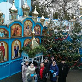 По дороге в Харьков - остановке на источнике святой праведной Анны Паломническая поездка в Почаевскую лавру. 30.12.2018 - 03.01.2019 г.