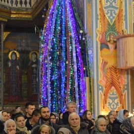Новый год. Преображенский собор Почаевской лавры Паломническая поездка в Почаевскую лавру. 30.12.2018 - 03.01.2019 г.