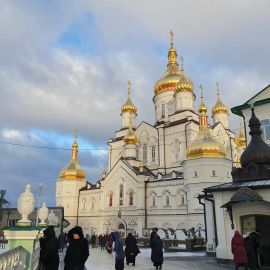 Преображенский собор Почаевской лавры Поездка в Почаевскую лавру. 30.12.2019-02.01.2020 г.