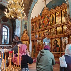 Храм существует с 1700 года, в современном виде - с 1992-го. Выезд на природу, 4.09.2021 г.