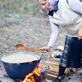 Кулеш манит ароматом Выезд на природу, 4.09.2021 г.