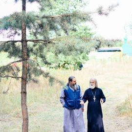 Отец Виктор и отец Геннадий Выезд на природу, 4.09.2021 г.