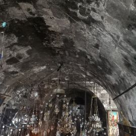 На третий день после погребения гробница Богородицы была обнаружена пустой  Крещение Господне на Святой земле, 17-22.01.2023 г.