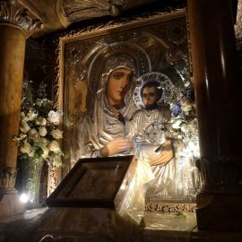 Где находится ее Иерусалимская икона Крещение Господне на Святой земле, 17-22.01.2023 г.
